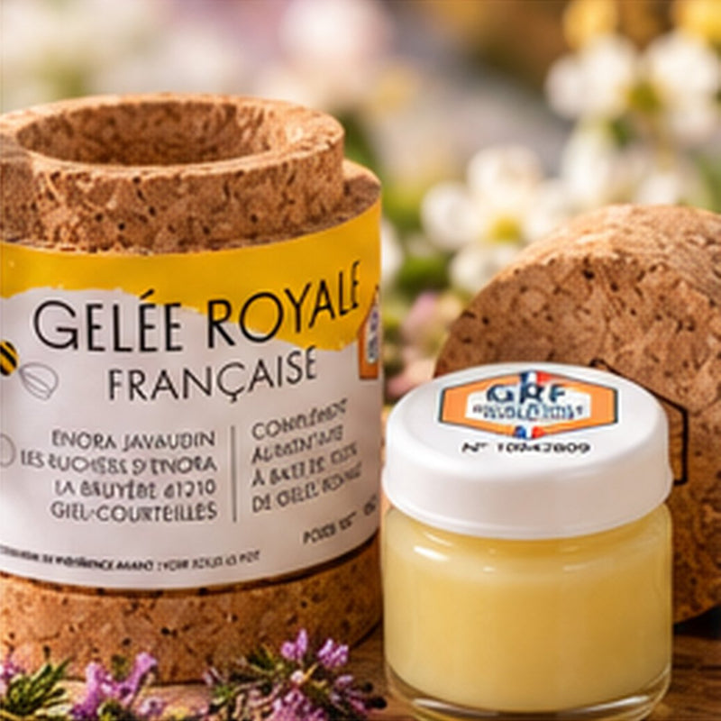 Gelée royale française fraîche – 10 g – Les Ruchers d’Enora (Orne)