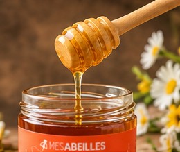 Cuillère à miel en bois
