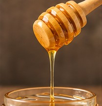 Cuillère à miel en bois