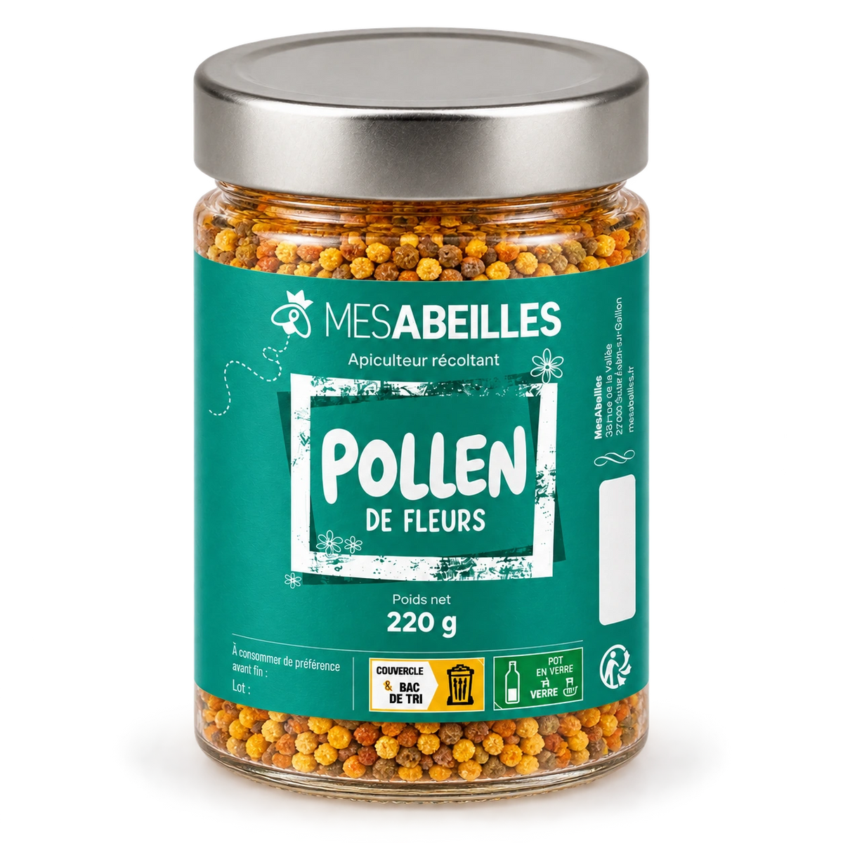Pollen sec de châtaignier – 220 g