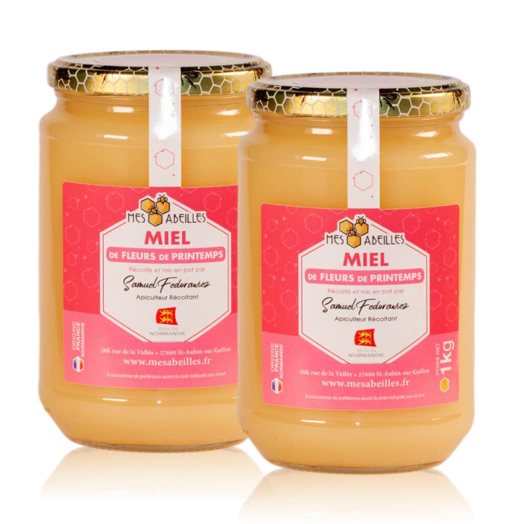 Pack duo de miel de printemps 2 x 1kg